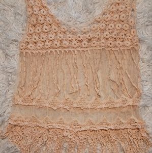 *SALE*  pink lace top